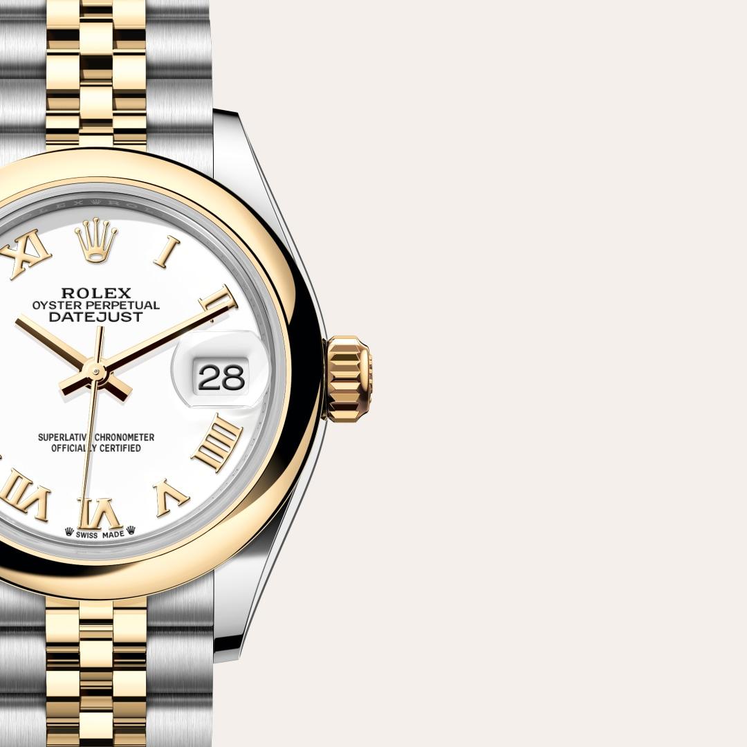 Rolex Lady-Datejust I Oystersteel och gult guld - M279163-0023 - Bergströms Ur