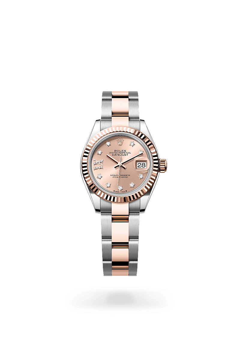 Rolex Lady-Datejust I Oystersteel och Everose guld - M279171-0028 - Bergströms Ur