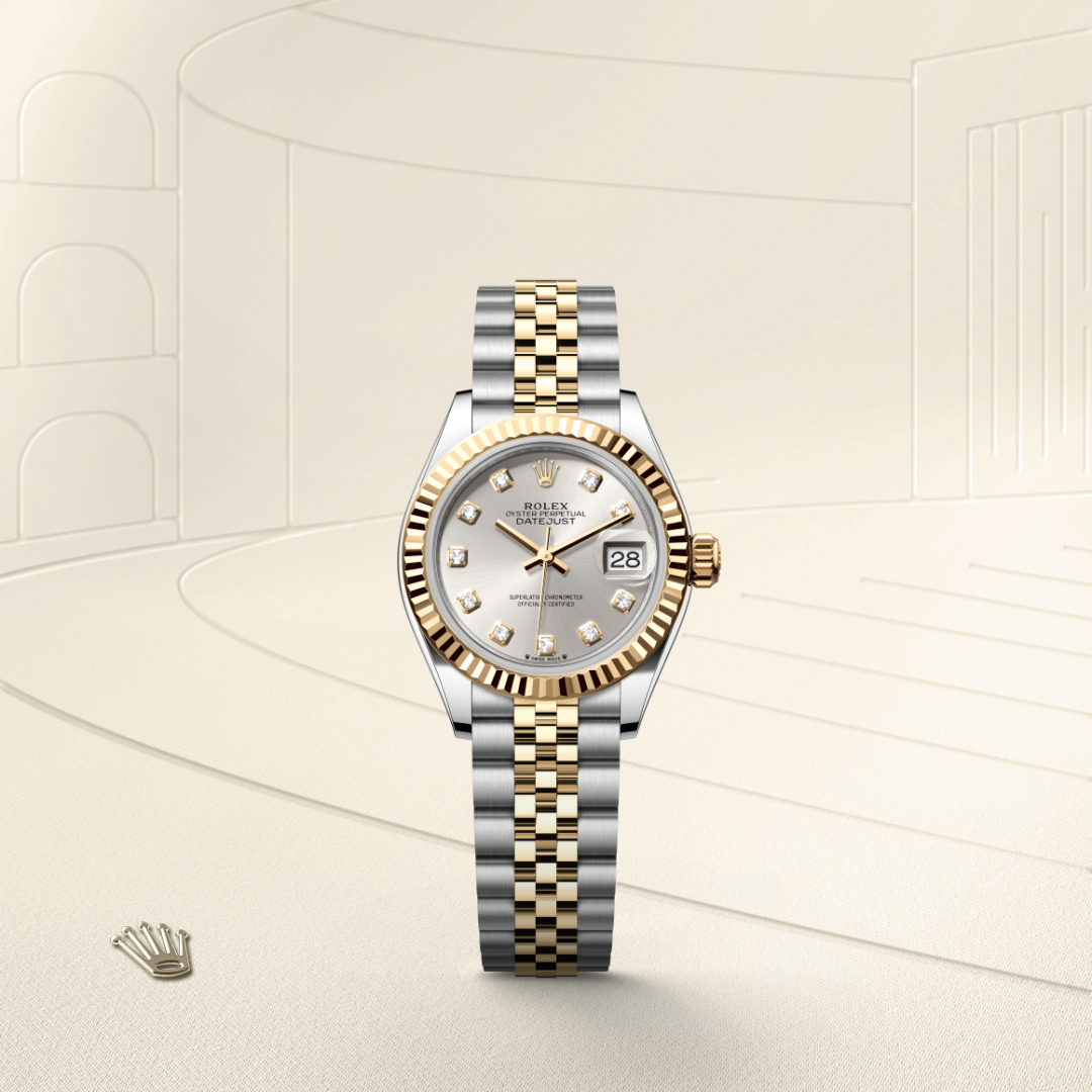 Rolex Lady-Datejust I Oystersteel och gult guld - M279173-0007 - Bergströms Ur