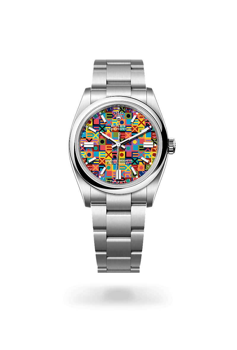 Rolex Oyster Perpetual I Oystersteel - M126000-0016 - Bergströms Ur