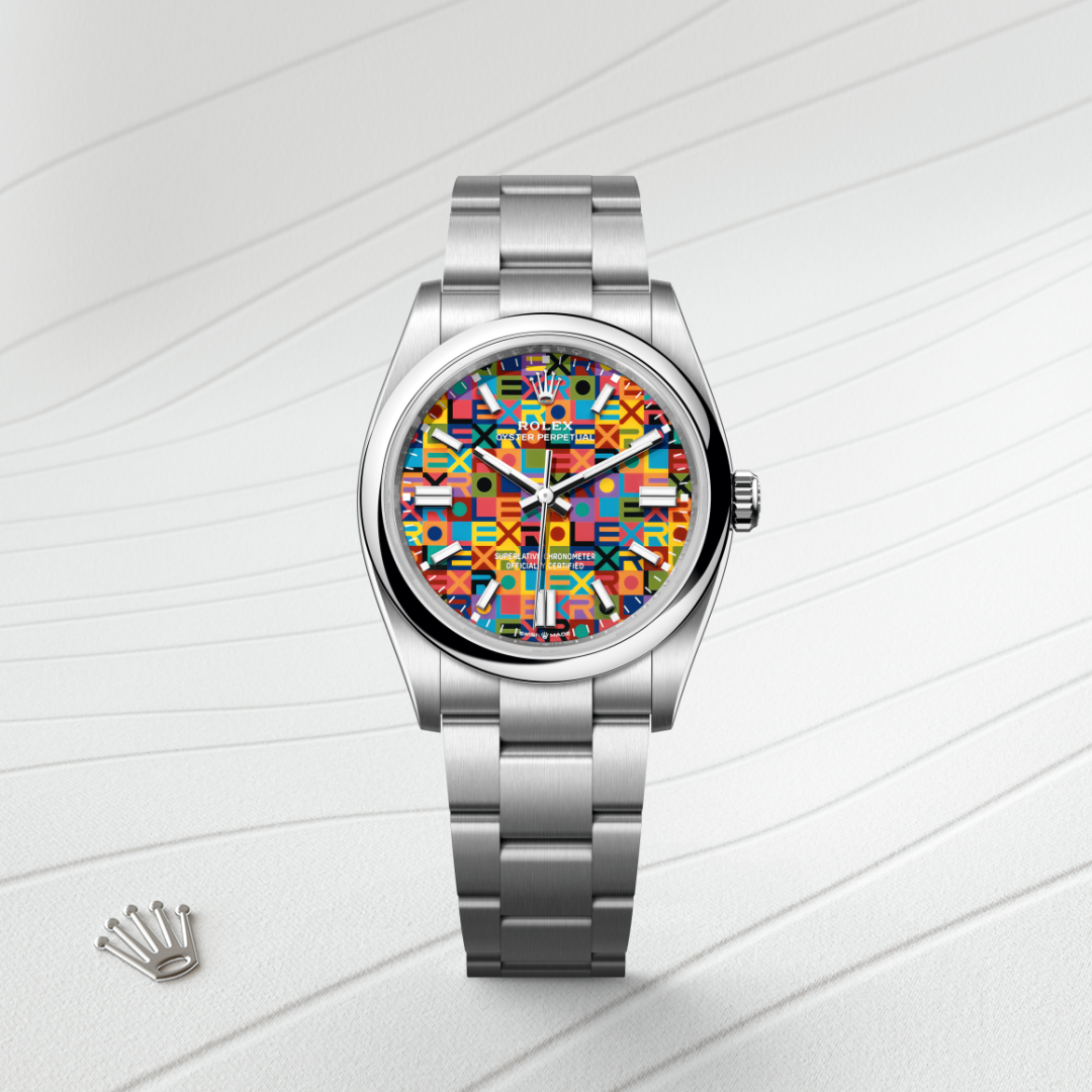 Rolex Oyster Perpetual I Oystersteel - M126000-0016 - Bergströms Ur