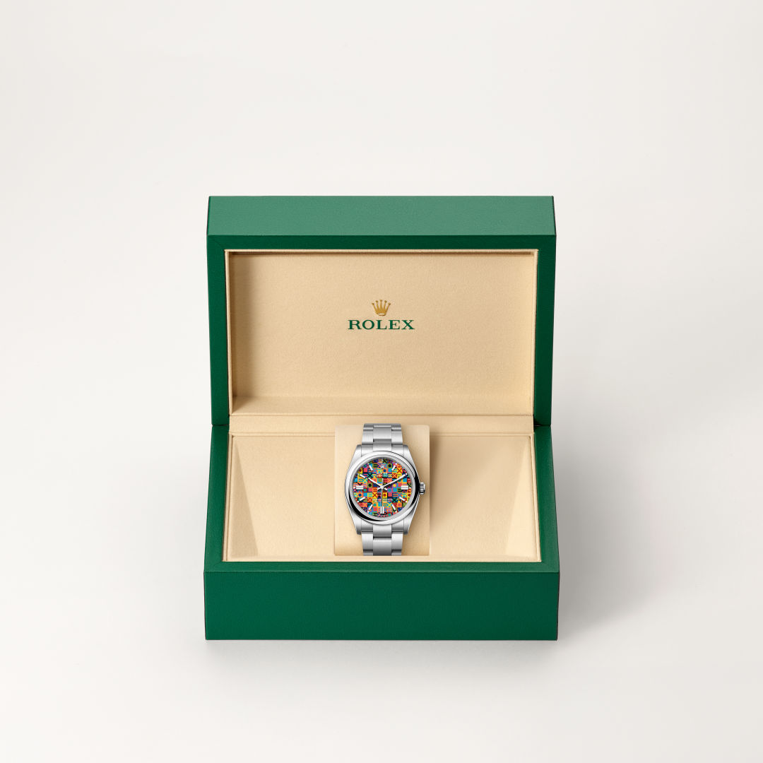 Rolex Oyster Perpetual I Oystersteel - M126000-0016 - Bergströms Ur