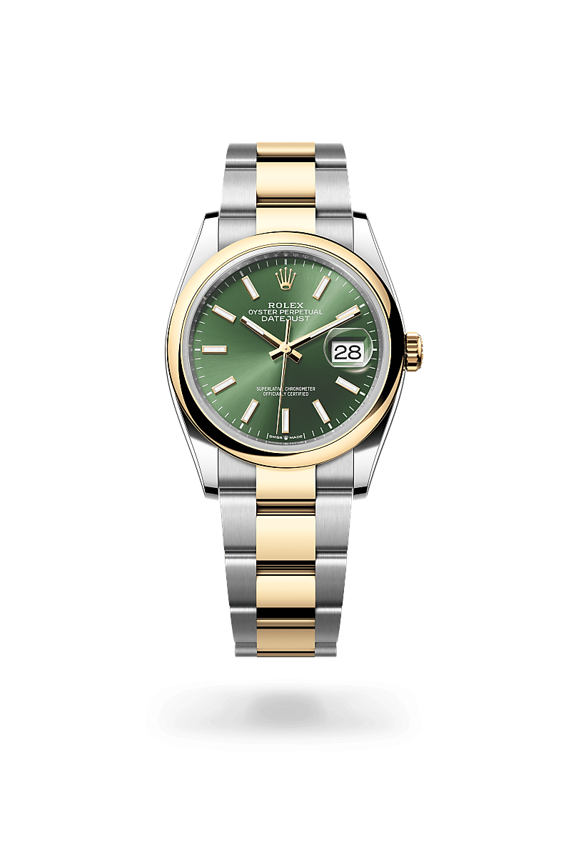 Rolex Datejust I Oystersteel och gult guld - M126203-0058 - Bergströms Ur