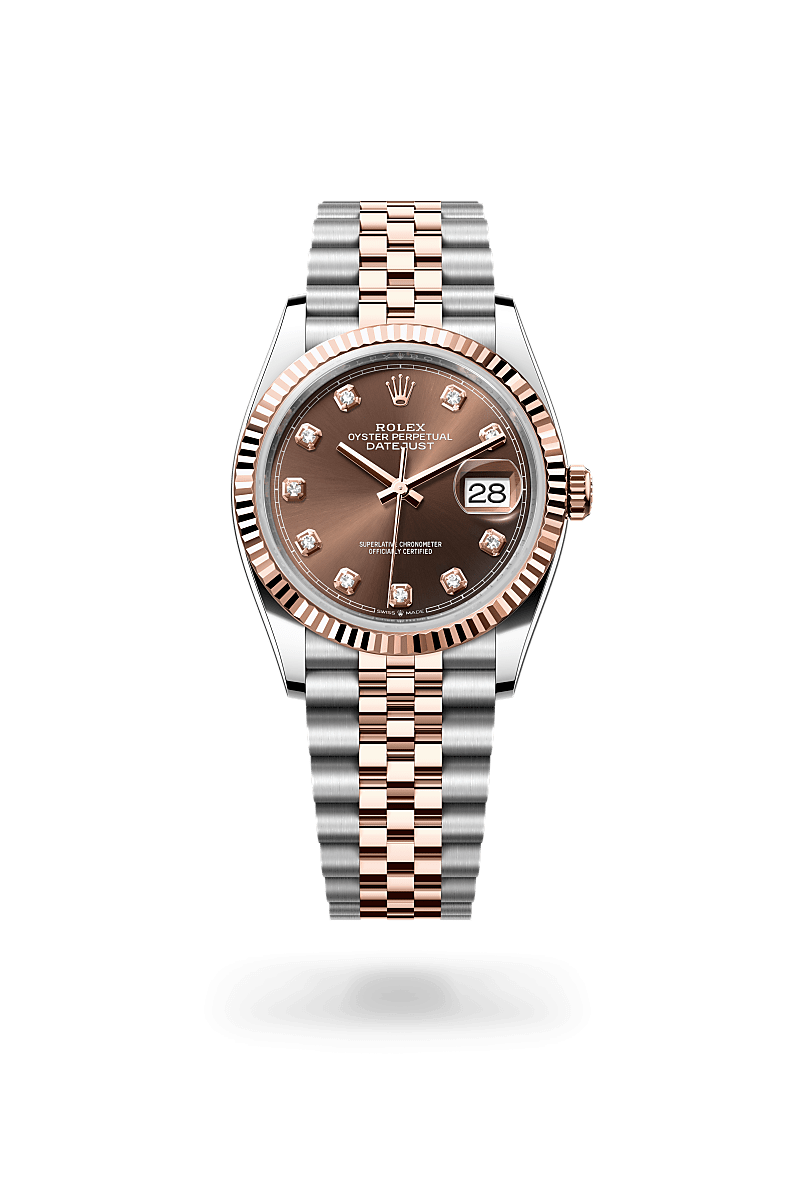 Rolex Datejust I Oystersteel och Everose guld - M126231-0053 - Bergströms Ur
