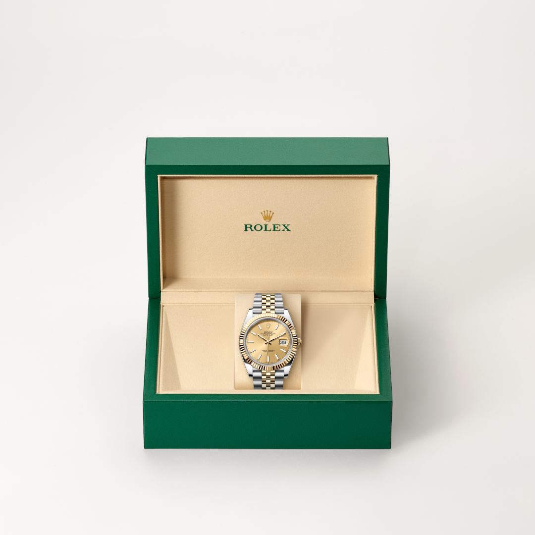 Rolex Datejust I Oystersteel och gult guld - M126333-0010 - Bergströms Ur