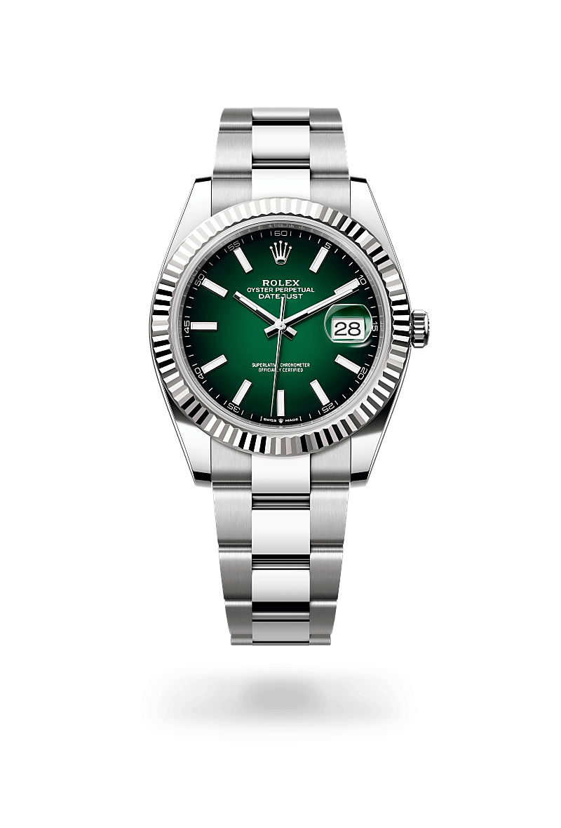 Rolex Datejust I Oystersteel och vitt guld - M126334-0033 - Bergströms Ur