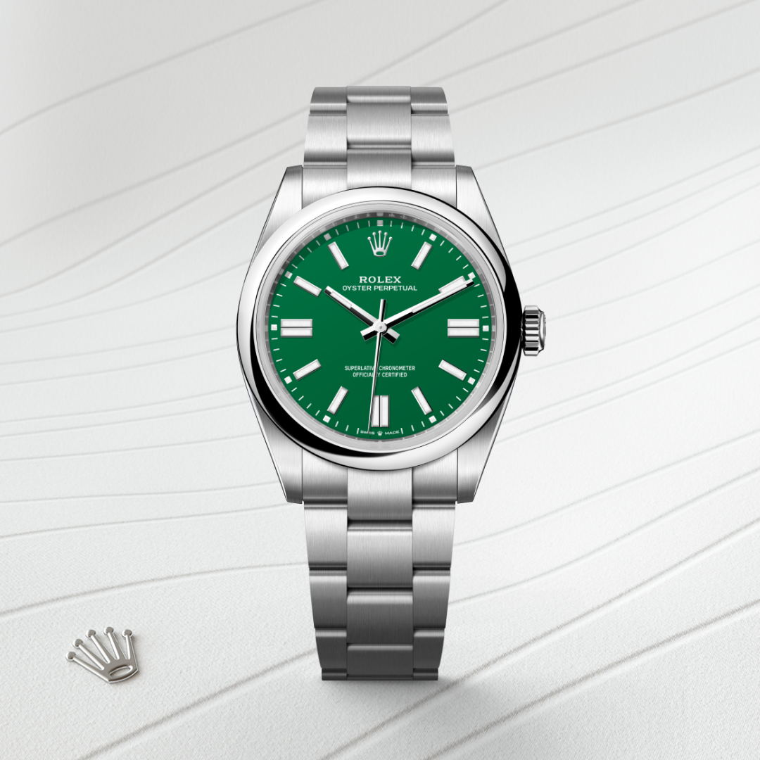 Rolex Oyster Perpetual I Oystersteel - M134300-0004 - Bergströms Ur