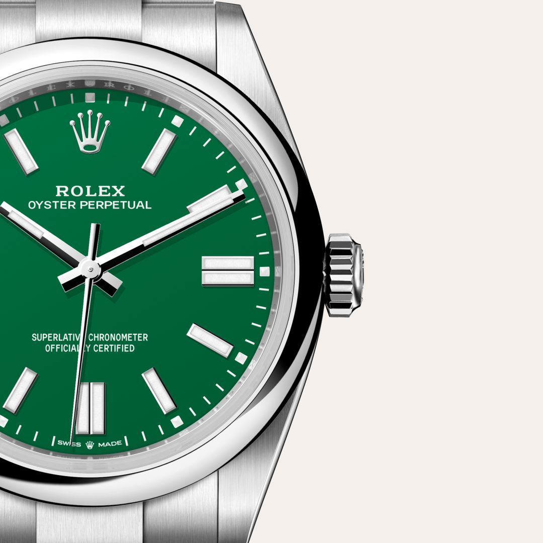 Rolex Oyster Perpetual I Oystersteel - M134300-0004 - Bergströms Ur