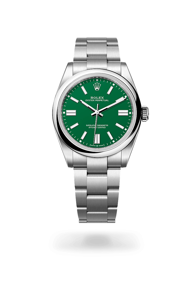 Rolex Oyster Perpetual I Oystersteel - M134300-0004 - Bergströms Ur