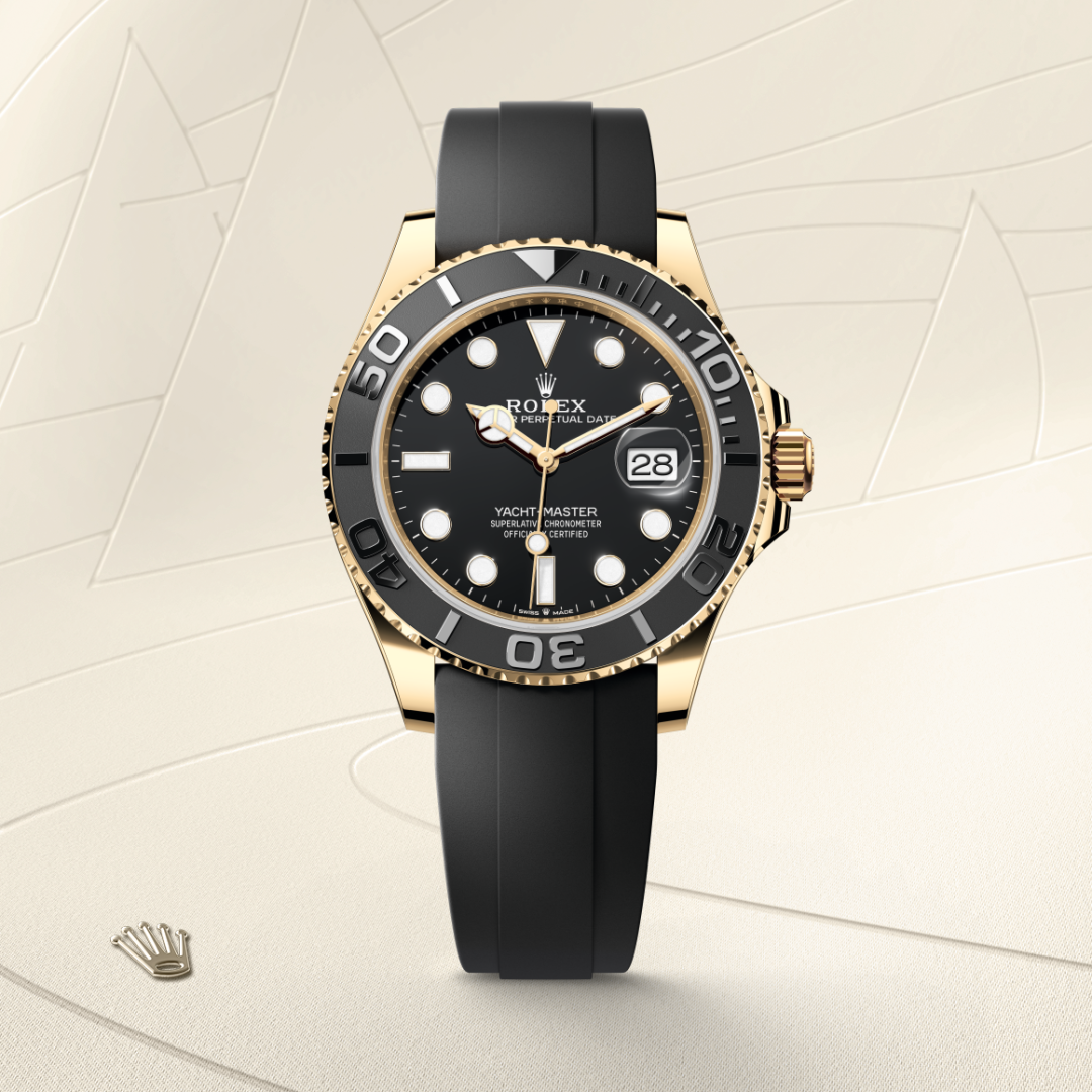 Rolex Yacht-Master 42 I Gult guld - M226658-0001 - Bergströms Ur