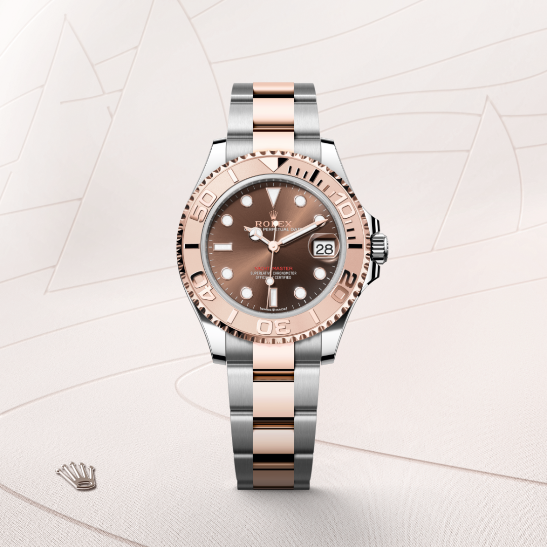Rolex Yacht-Master 37 I Oystersteel och Everose guld - M268621-0003 - Bergströms Ur