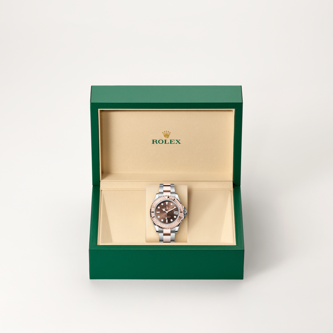 Rolex Yacht-Master 37 I Oystersteel och Everose guld - M268621-0003 - Bergströms Ur