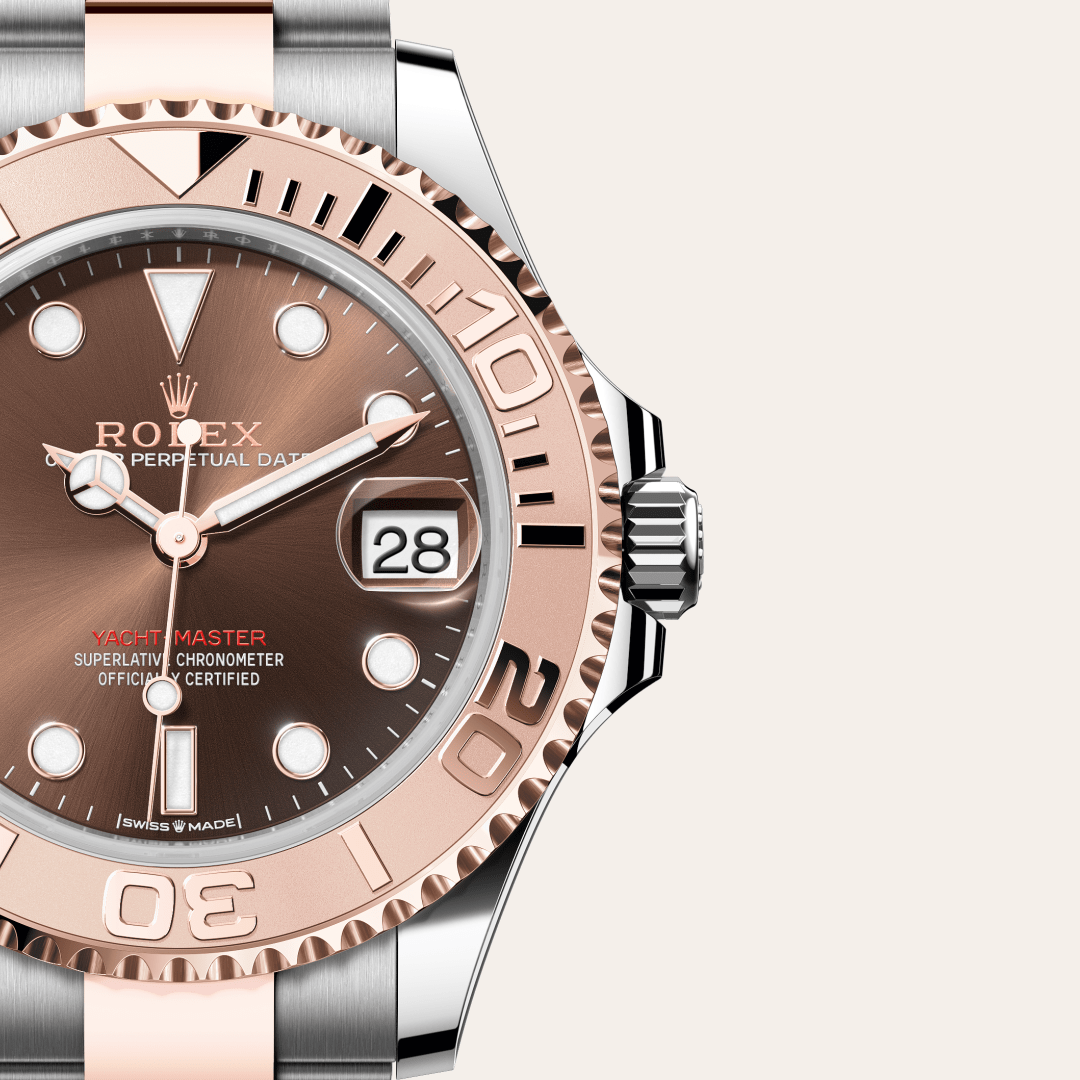 Rolex Yacht-Master 37 I Oystersteel och Everose guld - M268621-0003 - Bergströms Ur