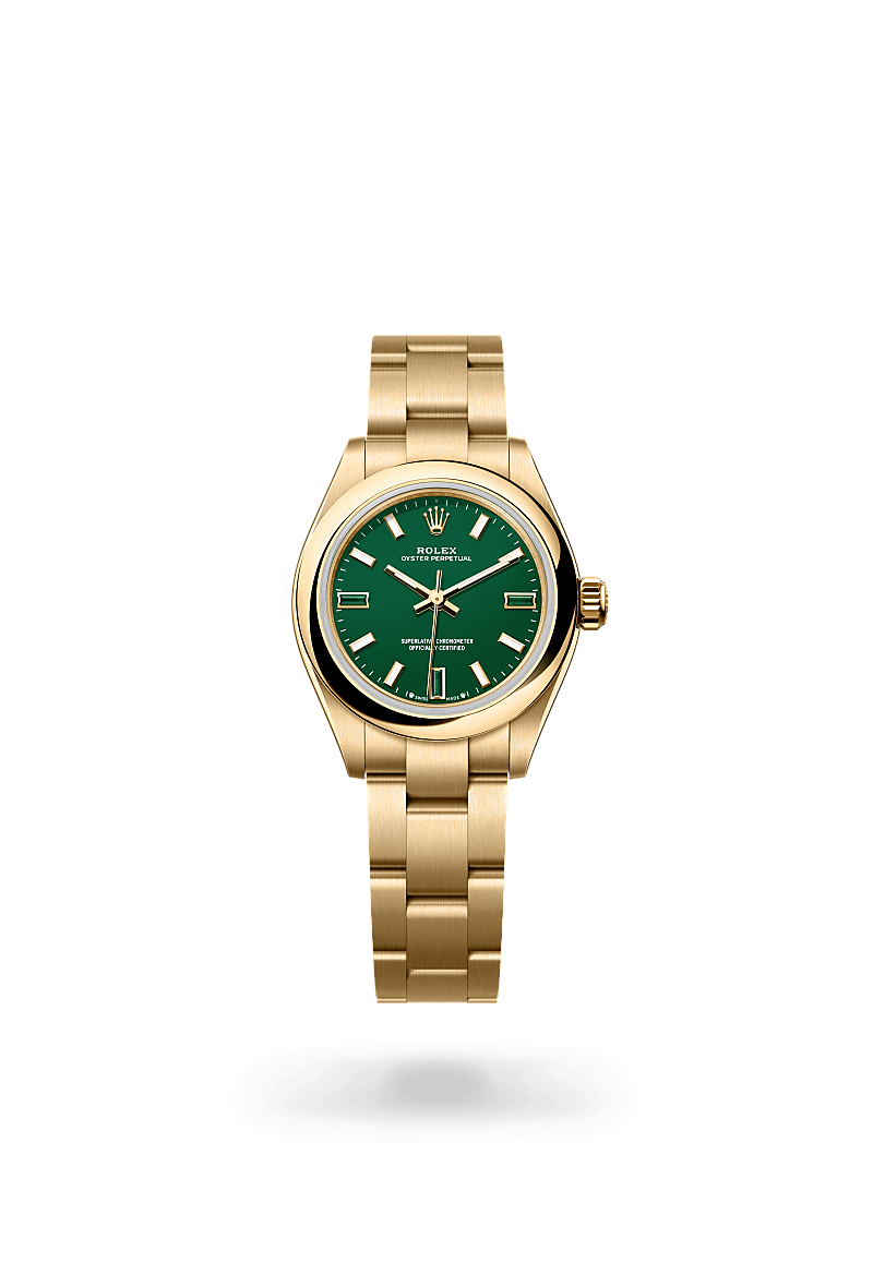 Rolex Oyster Perpetual I Gult guld - M276208-0002 - Bergströms Ur