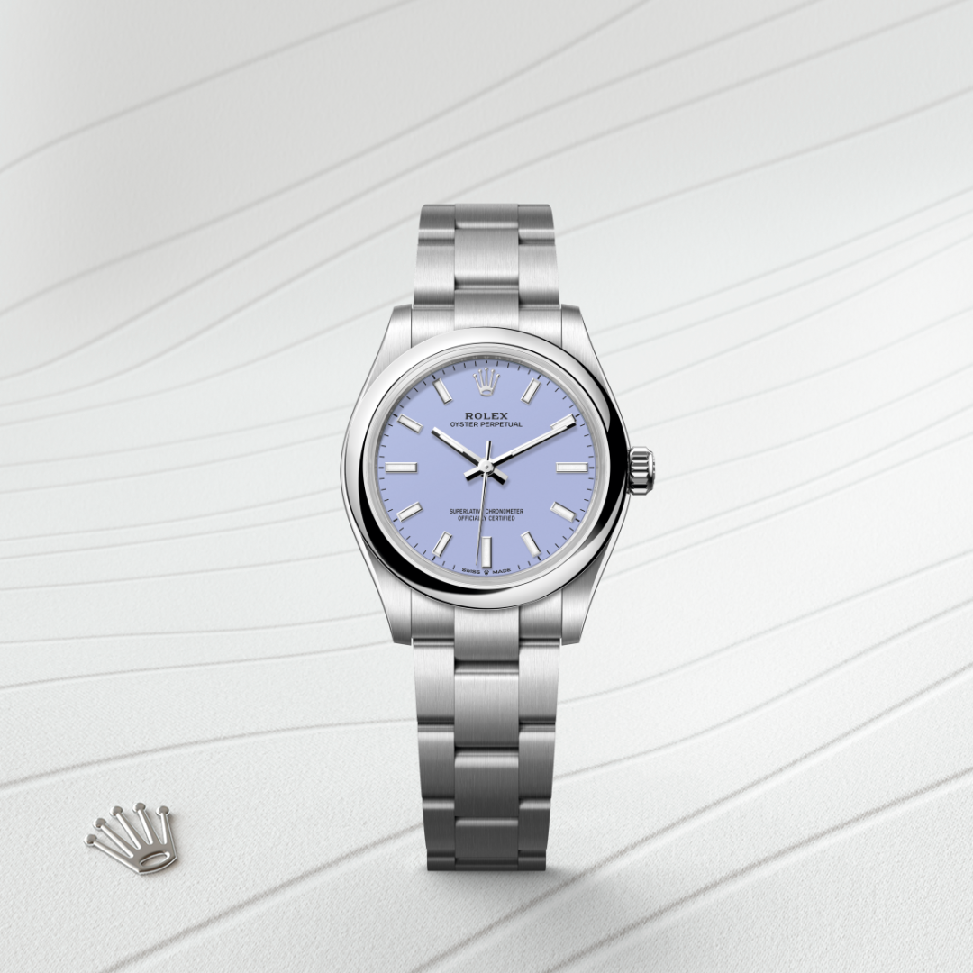 Rolex Oyster Perpetual I Oystersteel - M277200-0014 - Bergströms Ur