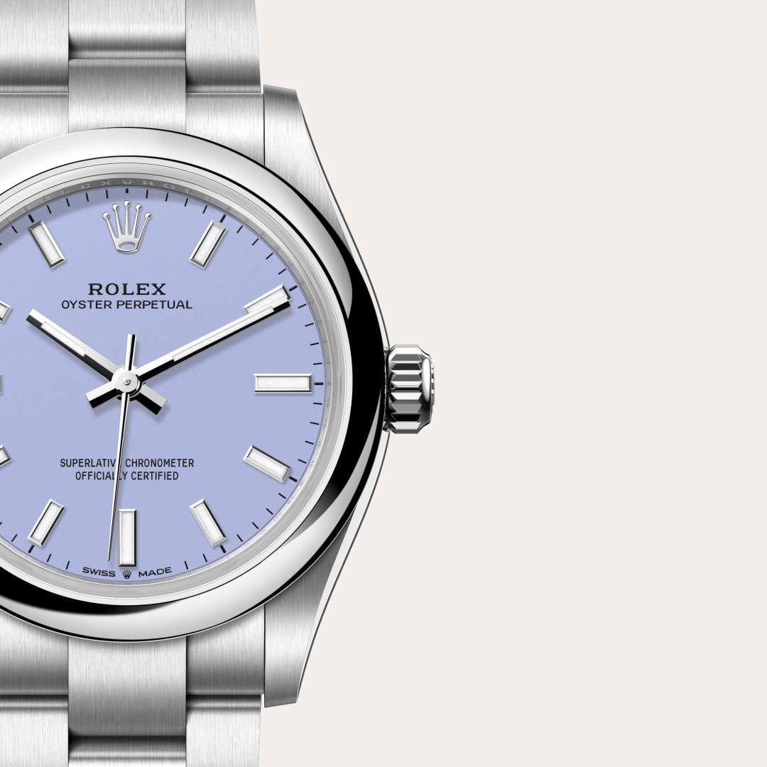 Rolex Oyster Perpetual I Oystersteel - M277200-0014 - Bergströms Ur