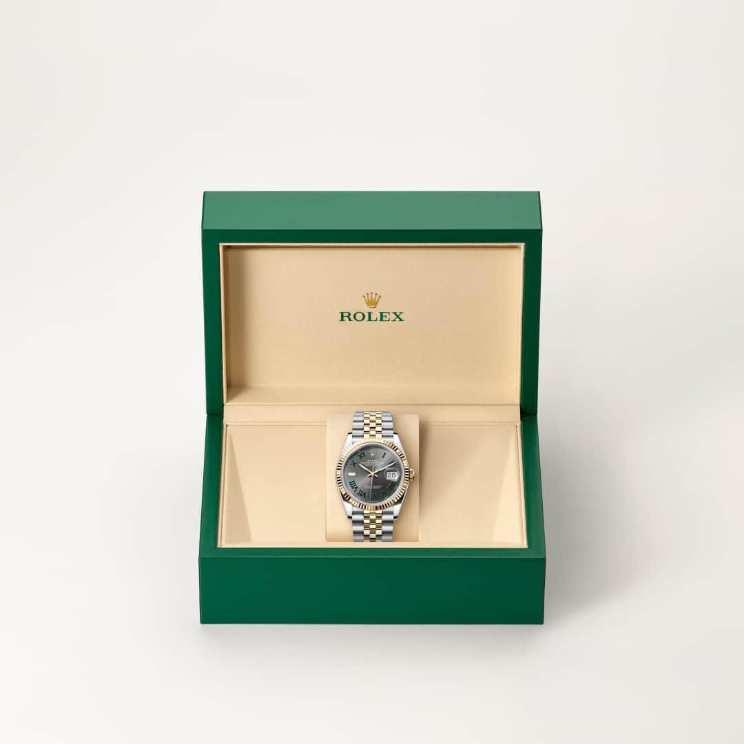 Rolex Datejust I Oystersteel och gult guld - M126233-0035 - Bergströms Ur