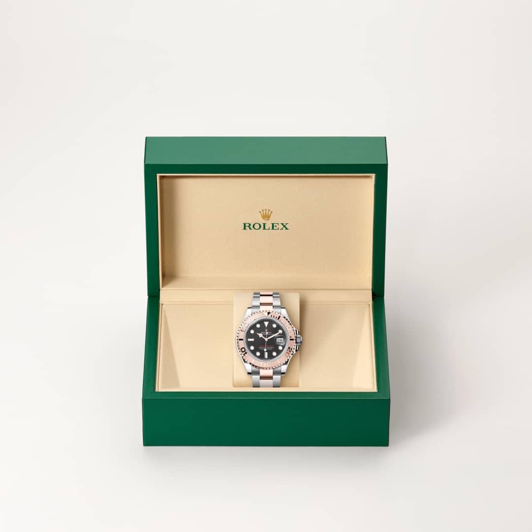 Rolex Yacht-Master II I Oystersteel och Everosé guld - M126621-0002 - Bergströms Ur