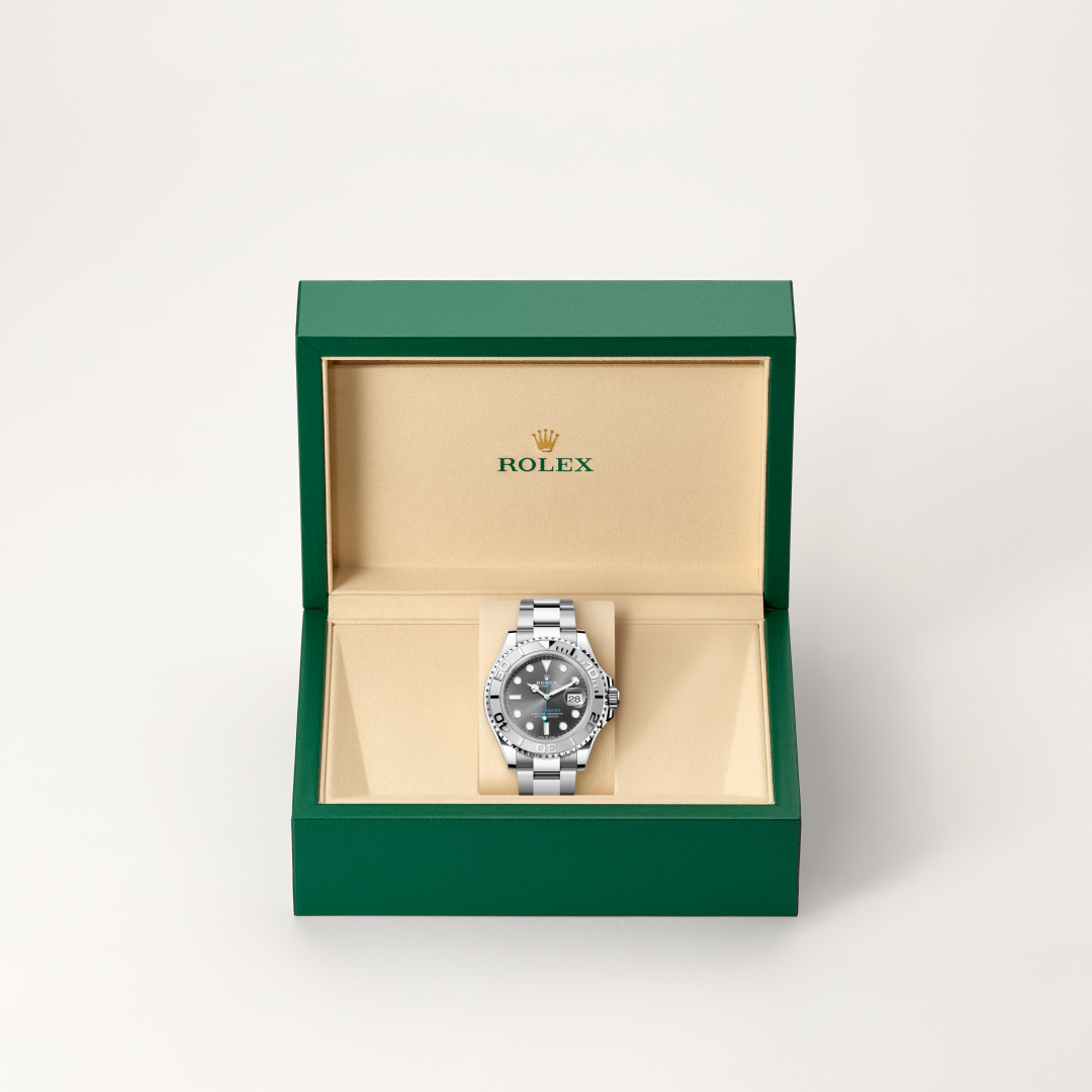 Rolex Yacht-Master II I Oystersteel och platina - M126622-0001 - Bergströms Ur
