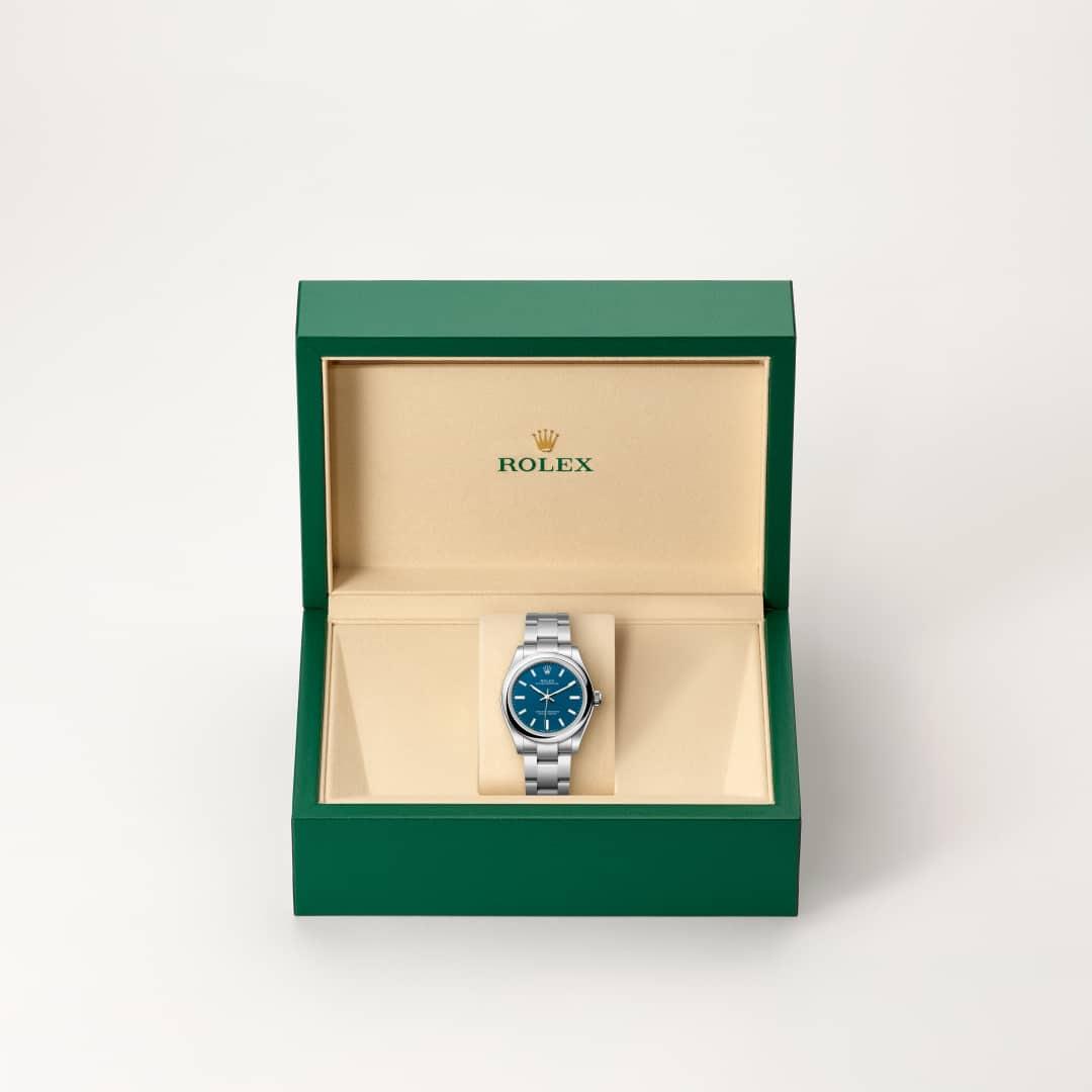 Rolex Oyster Perpetual I Oystersteel - m277200-0017 - Bergströms Ur