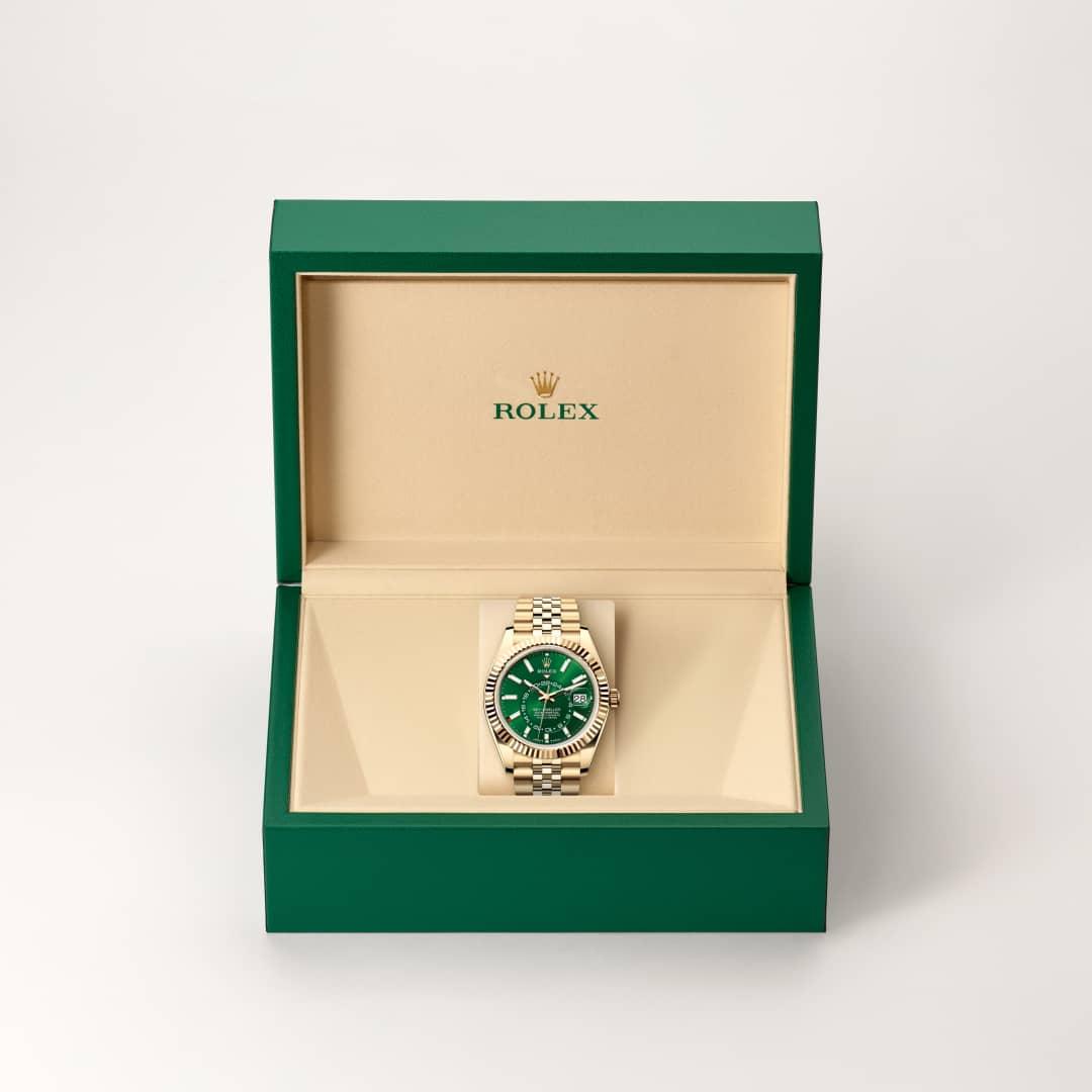 Rolex Sky-Dweller I Gult guld - m336938-0008 - Bergströms Ur
