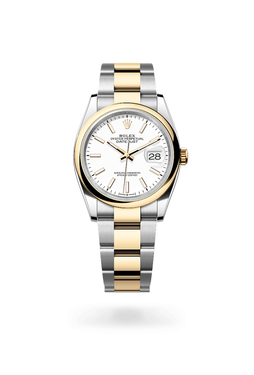 Rolex Datejust I Oystersteel och gult guld - M126203-0020 - Bergströms Ur