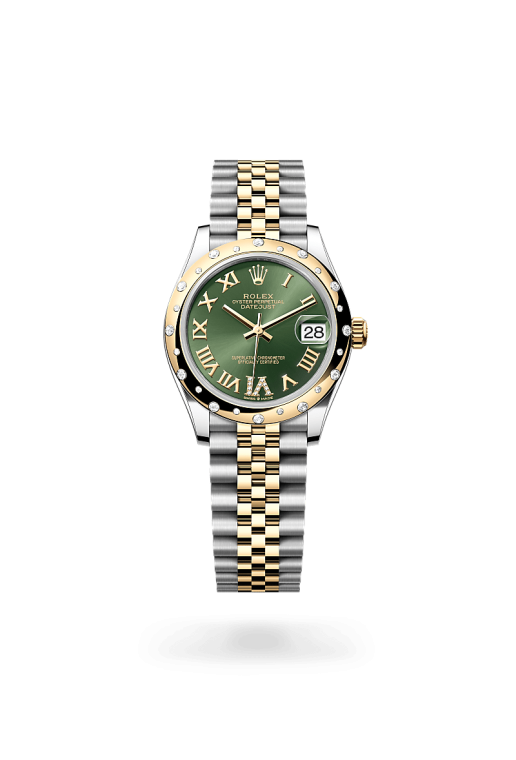 Rolex Datejust I Oystersteel, gul guld och diamanter - M278343RBR-0016 - Bergströms Ur