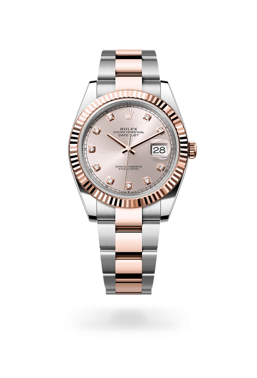 Rolex Datejust I Oystersteel och Everosé guld - M126331-0007 - Bergströms Ur