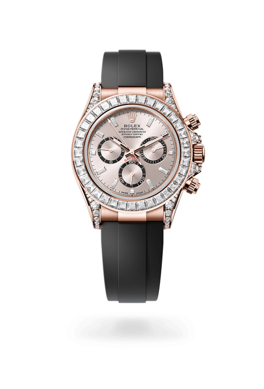 Rolex Cosmograph Daytona I Everose guld och diamanter - M126535TBR-0002 - Bergströms Ur