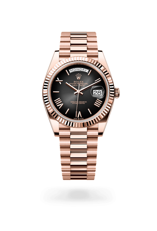 Rolex Day-Date i Everose guld - M228235-0055 - Bergströms Ur