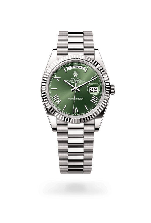 Rolex Day-Date i Vitt guld - M228239-0033 - Bergströms Ur