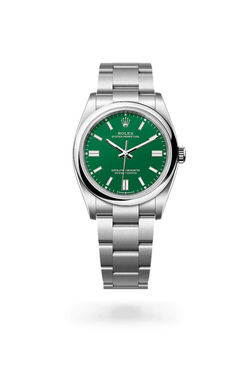 Rolex Oyster Perpetual I Oystersteel - m126000-0005 - Bergströms Ur