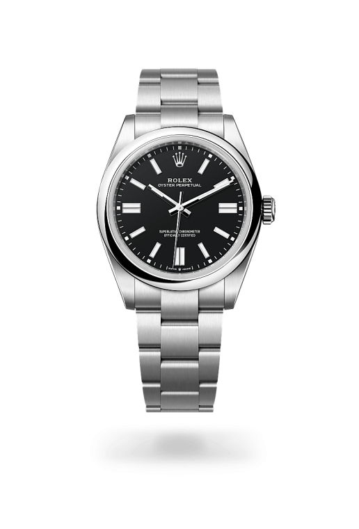 Rolex Oyster Perpetual I Oystersteel - m134300-0008 - Bergströms Ur