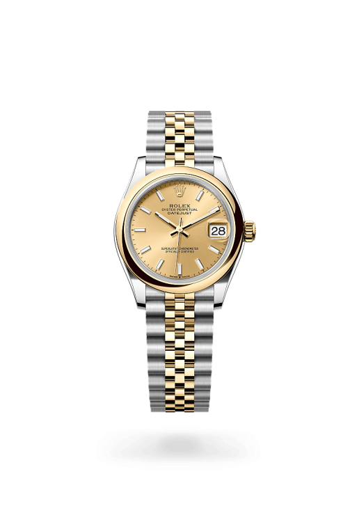 Rolex Datejust I Oystersteel och gult guld - M278243-0014 - Bergströms Ur