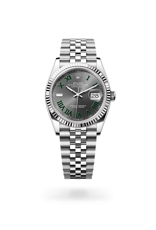Rolex Datejust I Oystersteel och vitt guld - M126234-0045 - Bergströms Ur