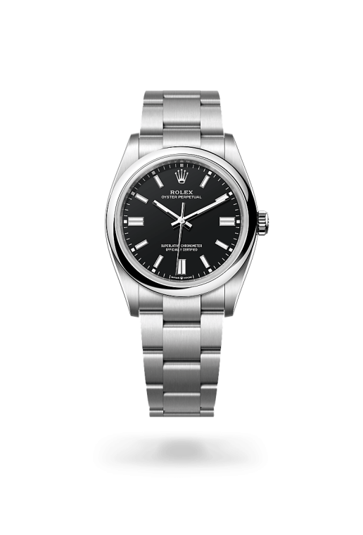 Rolex Oyster Perpetual I Oystersteel - M126000-0014 - Bergströms Ur