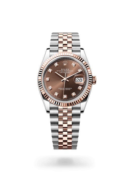 Rolex Datejust I Oystersteel och Everose guld - M126231-0053 - Bergströms Ur