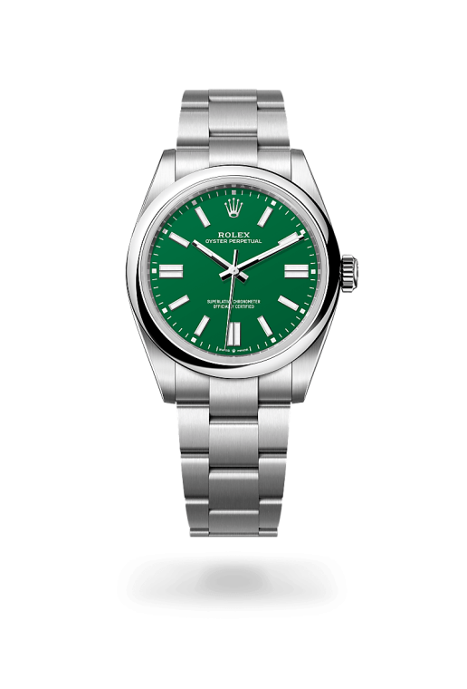 Rolex Oyster Perpetual I Oystersteel - M134300-0004 - Bergströms Ur