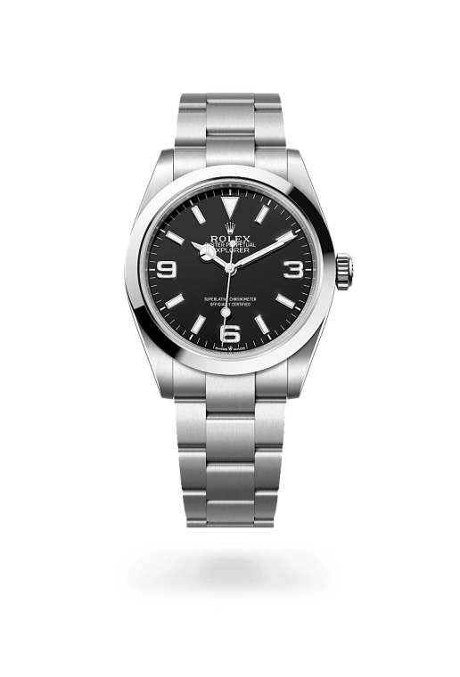 Rolex Explorer I Oystersteel - M224270-0001 - Bergströms Ur